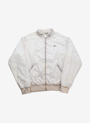 Vintage 80s Chemise Lacoste Blouson gestreift
