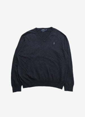 Polo Ralph Lauren V-Neck Sweater dunkelgrau