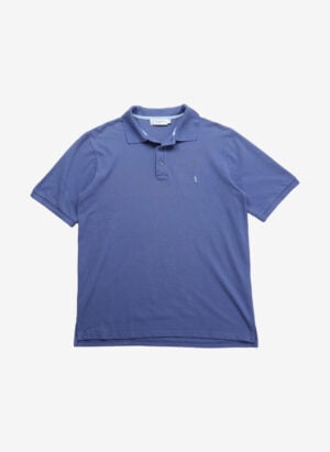 Vintage Yves Saint Laurent Poloshirt blau