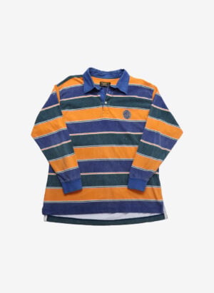 Vintage 90s Lee Workwear Rugbyshirt gestreift