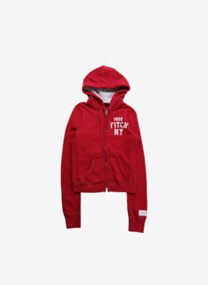 Abercrombie & Fitch Damen Zip-Hoodie pink