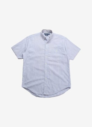 Vintage Ralph Lauren Kurzarmhemd gestreift