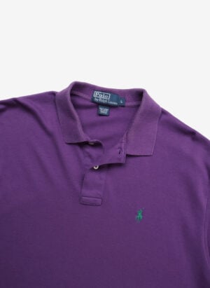 Vintage Polo Ralph Lauren Poloshirt violett