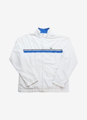 Vintage Lacoste Sport Trackjacket weiß