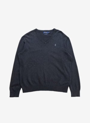 Polo Ralph Lauren V-Neck Sweater dunkelgrau