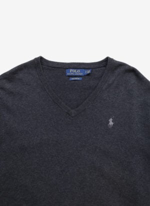 Polo Ralph Lauren V-Neck Sweater dunkelgrau