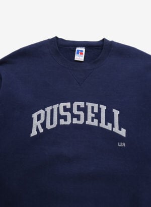 Vintage 90s Russell Athletic Sweater navy