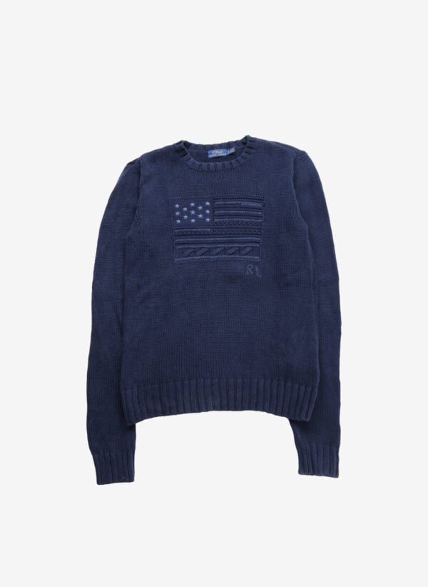 Ralph Lauren Strickpullover Flagge navy