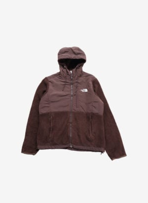 The North Face Denali Damen Fleecejacke mit Kapuze braun