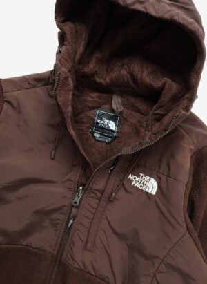 The North Face Denali Damen Fleecejacke mit Kapuze braun