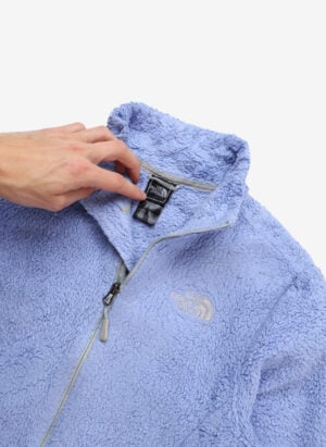 The North Face Damen Fleece Full-Zip hellblau