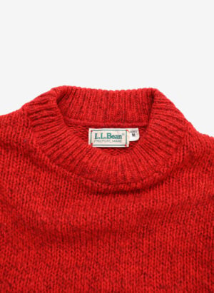 Vintage L.L.Bean Damen Strickpullover rot