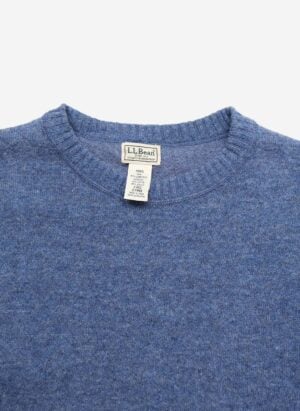 L.L.Bean Wollpullover blau