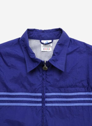 Vintage 90s Adidas Trackjacket blau