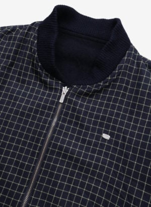 Vintage 90s Lacoste Reversible Bomberjacke