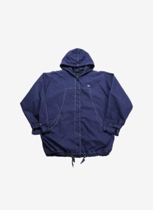 Vintage 90s Lacoste Kapuzenjacke navy