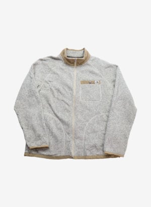 The North Face Fleecejacke Full-Zip grau meliert