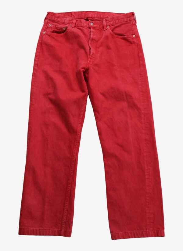 Vintage 90s Levi's 501 Jeans rot
