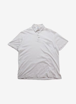 Vintage 90s Brioni Poloshirt hellbeige