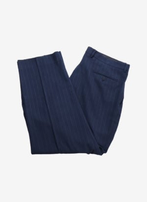 Giorgio Armani Anzughose Nadelstreifen navy