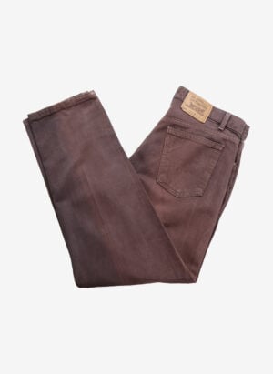 Vintage ’96 Levi’s 555 Jeans braun faded