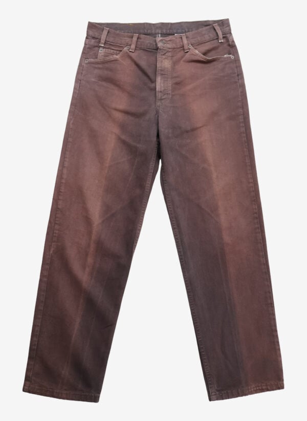 Vintage '96 Levi's 555 Jeans braun faded
