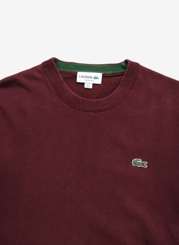 Lacoste Strickpullover bordeaux