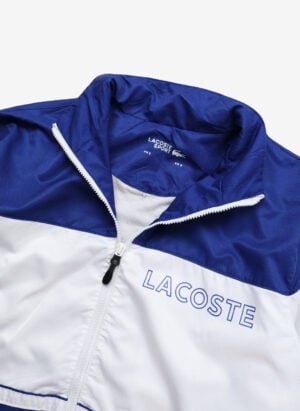Lacoste Sport Trackjacket blau weiß