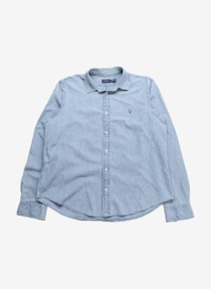 Polo Ralph Lauren Damen Jeanshemd Chambray hellblau