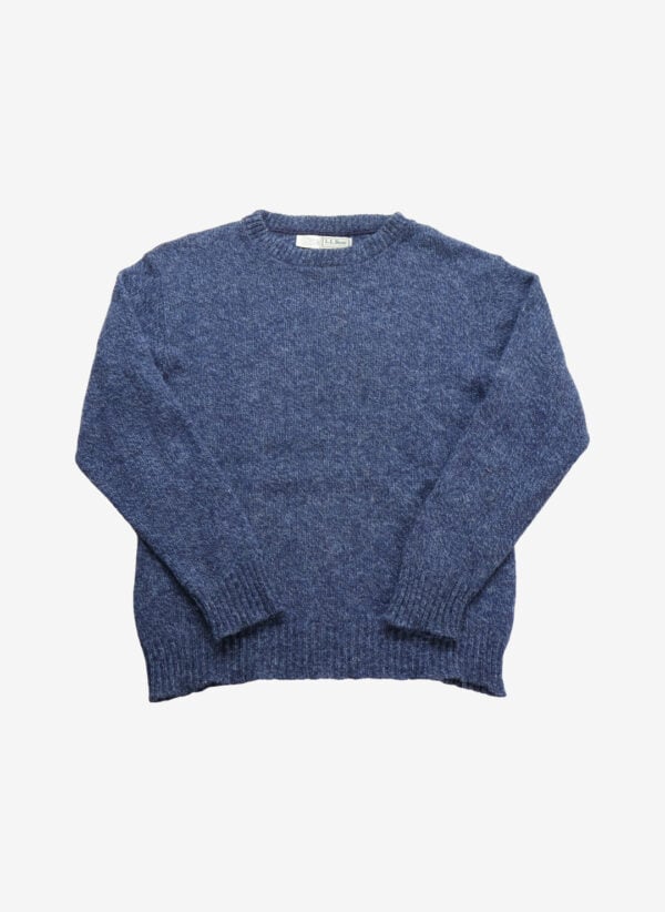 Vintage 80s L.L.Bean Wollpullover blau