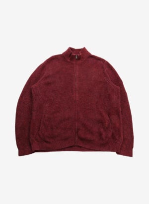 L.L.Bean Strickjacke rot meliert