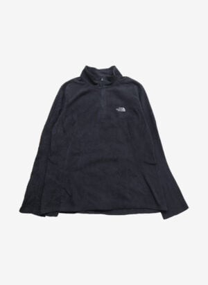 The North Face Damen Fleece Half-Zip schwarz