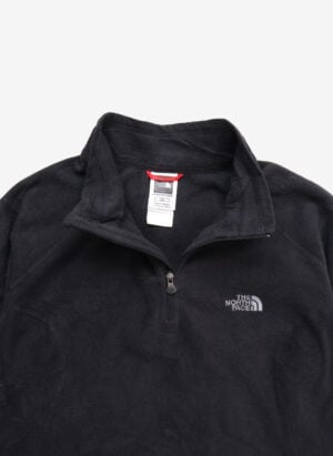 The North Face Damen Fleece Half-Zip schwarz