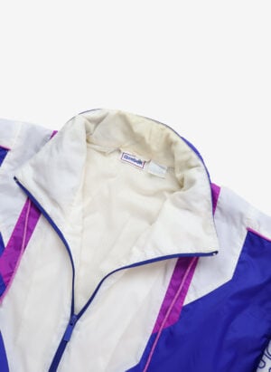 Vintage 90s Reebok Windbreaker blau weiß