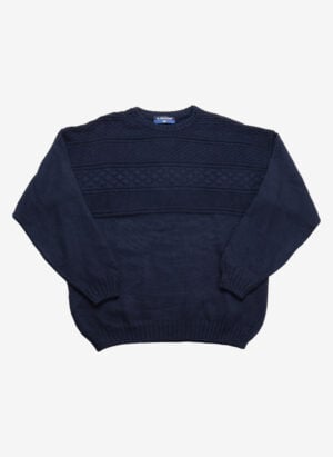 Vintage Il Granchio Strickpullover navy