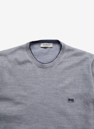 Vintage Nero Giardini Strickpullover grau