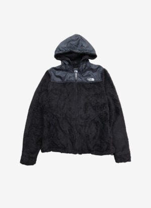 The North Face Damen Fleece Zip-Hoodie schwarz