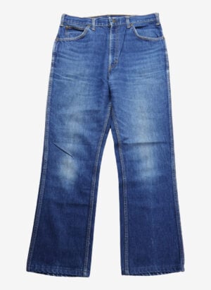 Vintage 80s Lee Jeans blau washed Bootcut