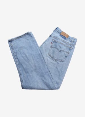 Vintage 90s Levi’s 501 Jeans washed hellblau