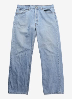 Vintage 90s Levi’s 501 Jeans washed hellblau