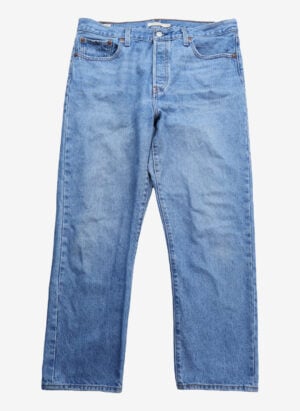 Levi’s Wedgie Straight Jeans washed blau Damen