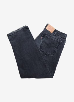 Vintage Levi’s 505 Jeans schwarz washed