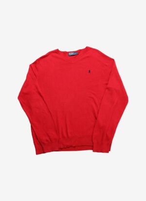 Polo Ralph Lauren V-Neck Pullover rot