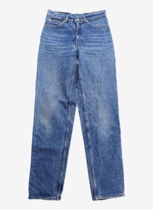 Vintage 90s Fiorucci Safety Jeans washed blau