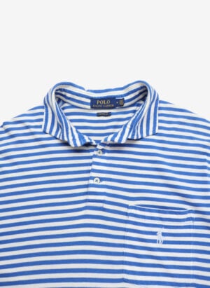 Polo Ralph Lauren Poloshirt gestreift blau weiß