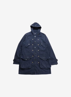 Vintage Lacoste Parka Kapuzenjacke navy