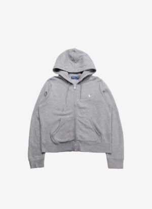 Polo Ralph Lauren Damen Zip-Hoodie grau