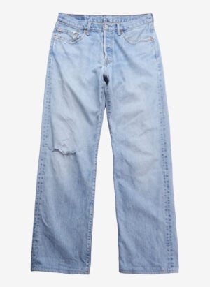 Vintage Levi’s 501 Jeans hellblau distressed