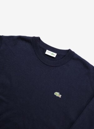 Vintage 90s Chemise Lacoste Strickpullover navy