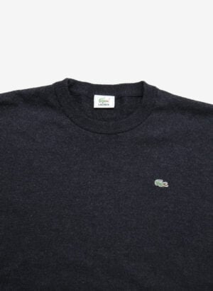 Vintage 90s Lacoste Wollpullover grau